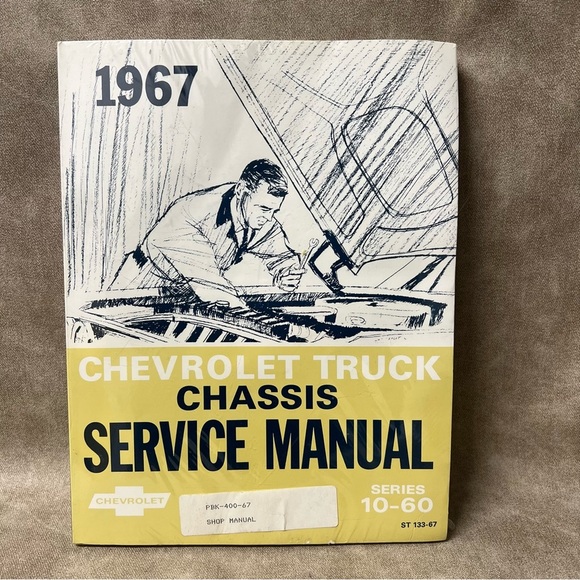 1967 CHEVROLET TRUCK CHASSIS SERVICE MANUAL BOOK - Picture 1 of 3